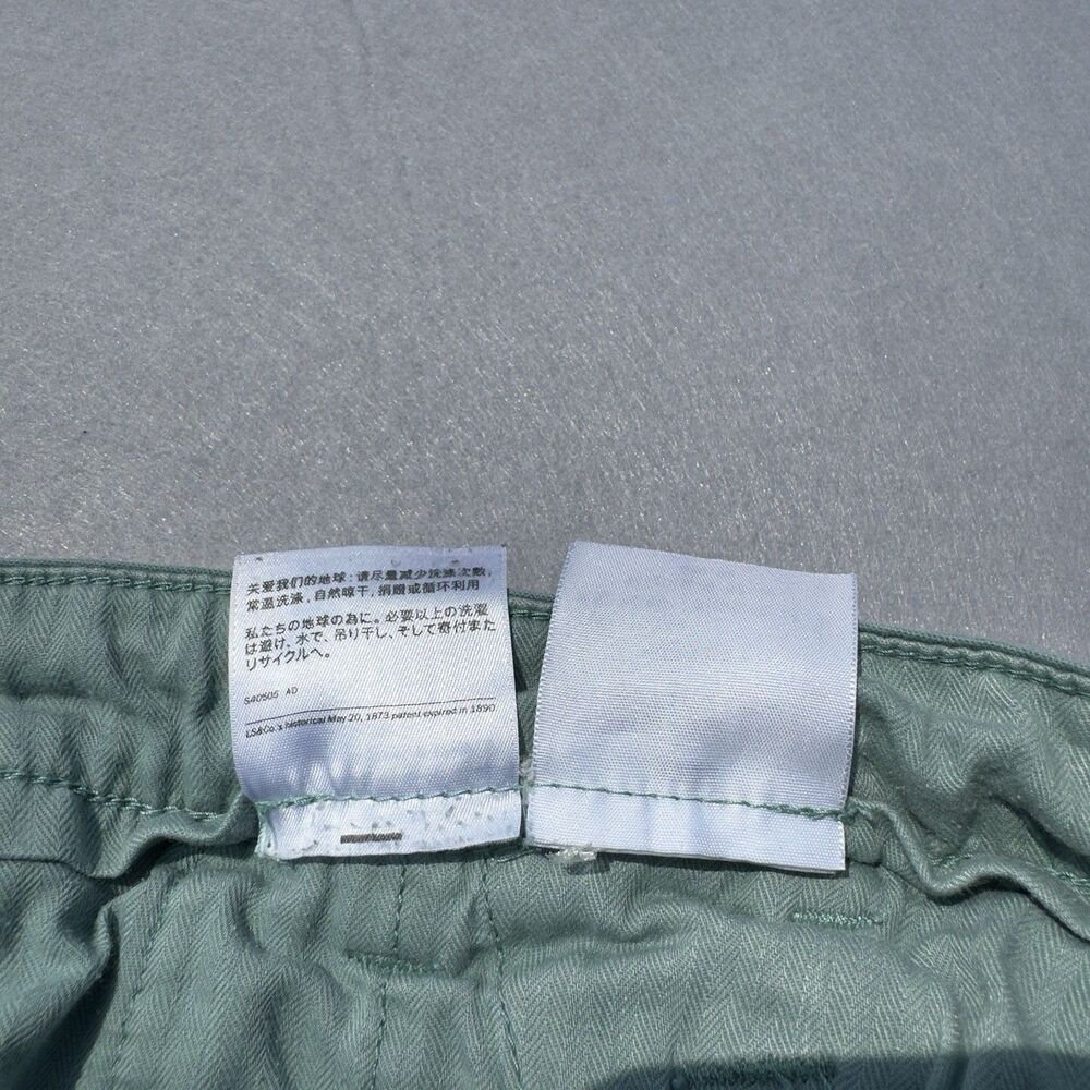 Levi's XX‎ Chino Slim Taper Pants Sage Green Men's W29 L32 - Picture 7 of 16
